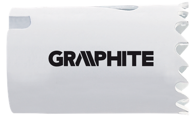 Freza rrethore Graphite 57H903, bi metal, 27mm, e kuqe