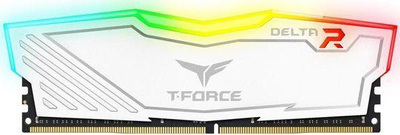 Memorie TeamGroup T-Force Delta RGB, DDR4, 16 GB, 3200 MHz, CL16, TF4D416G3200HC16CDC01