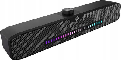 Саундбар HP DHS 4200, 6W, RGB осветлување, црна