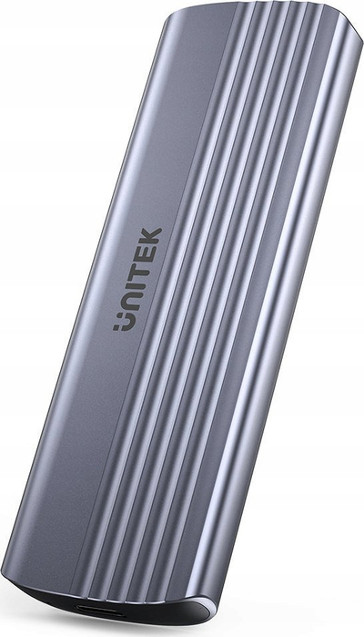 Kuti e jashtme SSD UNITEK S1241B01, M.2 NVMe, USB C 10Gbps, gri
