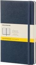 Bllok shënimesh Moleskine Classic, L 13x21cm, faqe me katrorë, i zi
