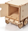 Puzzle druri 3D Nice-idea Truck, model kamioni, montim me dorë, ngjyrë druri natyrale