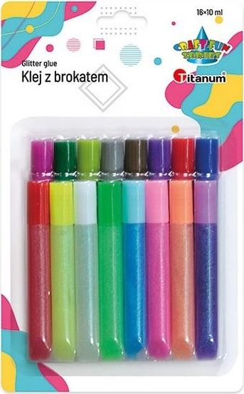 Ngjitës me shkëlqim Titanum, 16 ngjyra