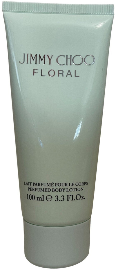 Locion trupi Jimmy Choo Floral, hidratues, 100 ml, i gjelbër