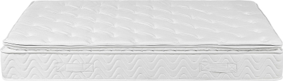 Dyshek LUXUS me Memory Foam edhe susta xhepi, fortësi mesatare, 160 x 200 cm, EU King, i bardhë