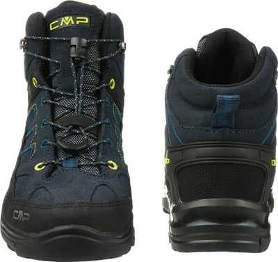 Планинарски обувки за деца CMP Moon Mid WP Kids JR 31Q4794, водоотпорни, темно сина