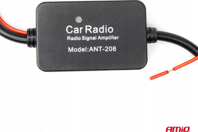 Amplifikator antene makine AMiO 04133, 12V, kundra ndërhyrjeve