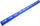Tub lidhës silikoni TurboWorks Connector 100cm, diametër 70mm, blu