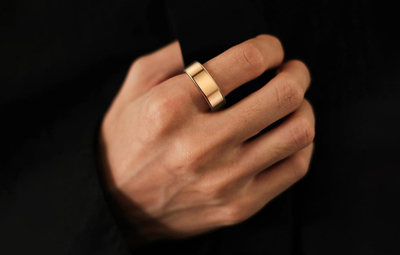 Паметен прстен Colmi Smartring R02, 20.3mm, IP68, златна боја