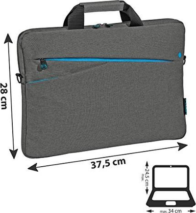 Çantë laptopi Pedea, 13.3\", gri