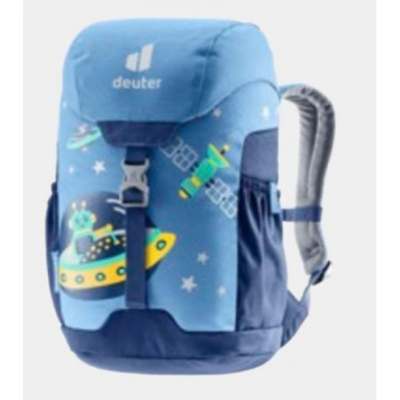 Çantë shpine për kalamaj Deuter Schmusebar, ergonomike, me pjesë reflektuese, blu Wave Nightblue