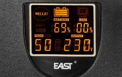 UPS EAST AT-UPS2000R/2-RACK, 2000VA, line interactive, i zi
