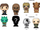 Figurina koleksion Funko Bitty Pop Star Wars Han Solo, set me 4 copë, me një figurë mister