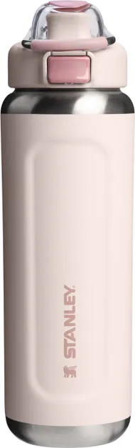 Termos Stanley The Wellspring Bottle, 700 ml, çelik inox, rozë