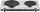 Shporet elektrik portativ Concept VE3035, 2 plata, inox, argjend
