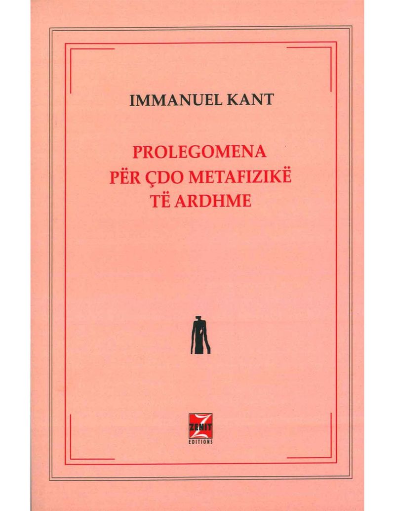 Prolegomena Imanuel Kant - Imanuel Kant