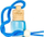 Aromatizues makine Aroma Car A63109, 6 ml, erë oqeani, blu