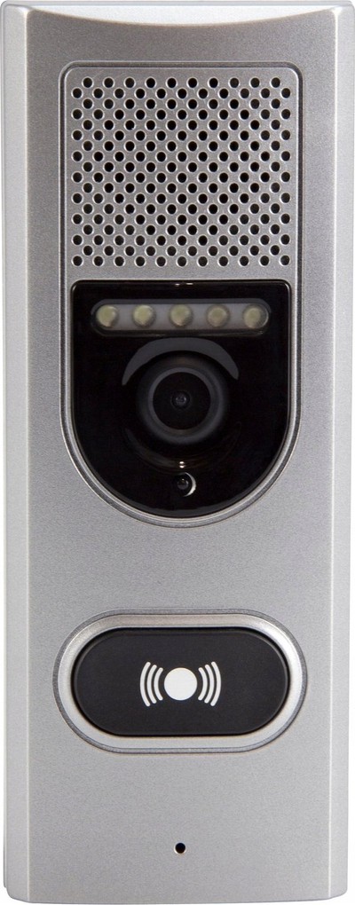 Interfon dere Alecto ADI-250, kamerë me video, ekran 3.5", i bardhë argjendtë