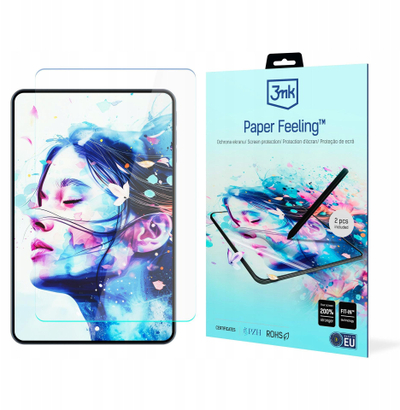 Folie mbrojtëse 3mk Paper Feeling për Microsoft Surface Pro Copilot+ PC, 2 copë, matte, transparente