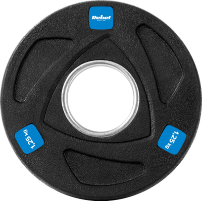 Set peshash olimpike Rebel, 5 kg, gize me veshje gome, vrimë 51 mm