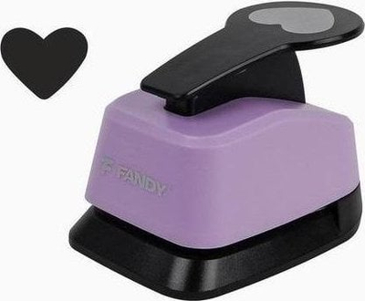 Gërshërë dekorative Fandy Punch Heart, 37 mm, zemër