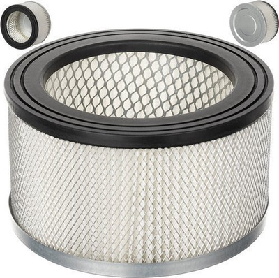 Filter HEPA për fshesë me hi KMINER, model 10927, metal, i bardhë