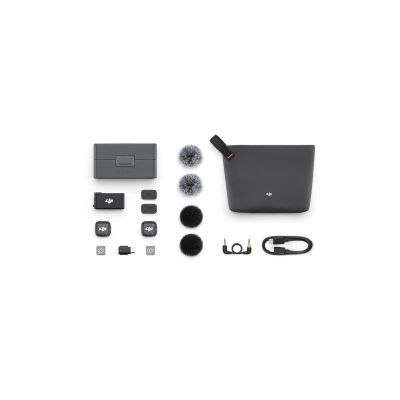 DJI Mic 3 (2 TX+1RX+Kuti karikimi)