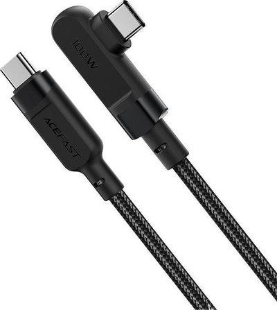 Kabllo Acefast USB C në USB C, 2m, 100W PD, e zezë