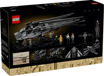 Set LEGO Icons Dune Atreides Royal Ornithopter 10327, 1369 pjesë, për të rritur, shumëngjyrësh