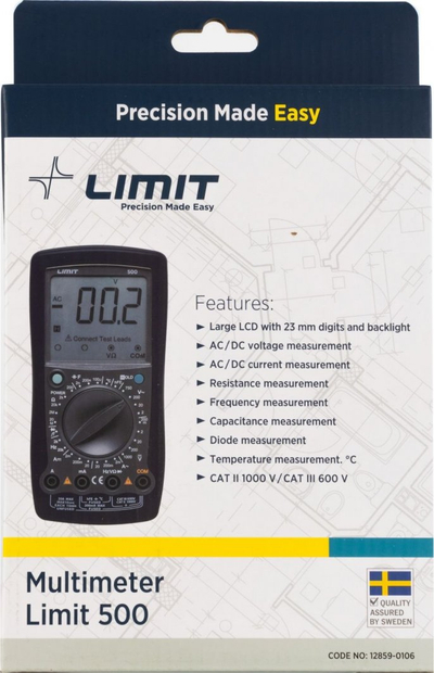 Multimetër digjital Limit 500 (128590106)