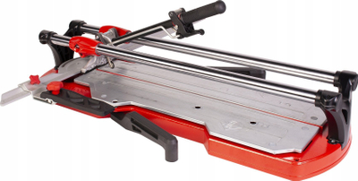 Prerëse pllaka Rubi TX-710 MAX, gjatësi prerjeje 710 mm, me valixhe për ta çuar kollaj, e kuqe
