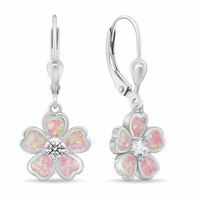 Vathë goca Brilio Silver Flowers EA1097WP, të argjendtë/ rozë