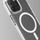 Mbrojtëse telefoni Puro LITE MAG PRO për iPhone 15 Pro Max, transparente, kompatibile me MagSafe