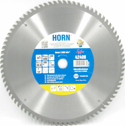 Disk sharrë AWTools AR42408, 400mm, 80 dhëmbë, me karbid