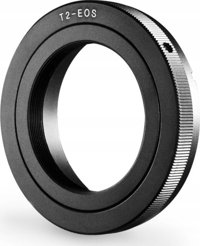 Adapter lente Walimex T2 në Canon EF EOS, metalik, i zi