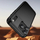 Mbrojtëse telefoni Hurtel Carbon për iPhone 17 Pro, TPU, antishok, e zezë