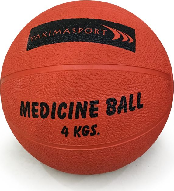 Top medicinal Yakimasport Medicine Ball 100266, 4kg, diametër 23cm