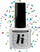 Top Coat xheli Hi Hybrid Hema Free No Wipe, efekt fishekzjarr, #01 Blue Fireworks