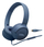 Kufje JBL Tune 520C, me kabllo USB C, High Resolution Audio, blu