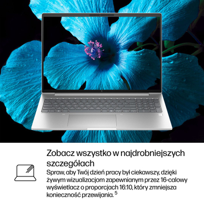 Notebook HP EliteBook 6 G1i, 16\", Intel Core Ultra 7, 24GB RAM, сребрена