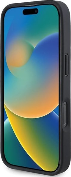 Mbrojtëse telefoni Mercedes Blue Line për iPhone 16 Pro Max, lëkurë, MagSafe, blu navy