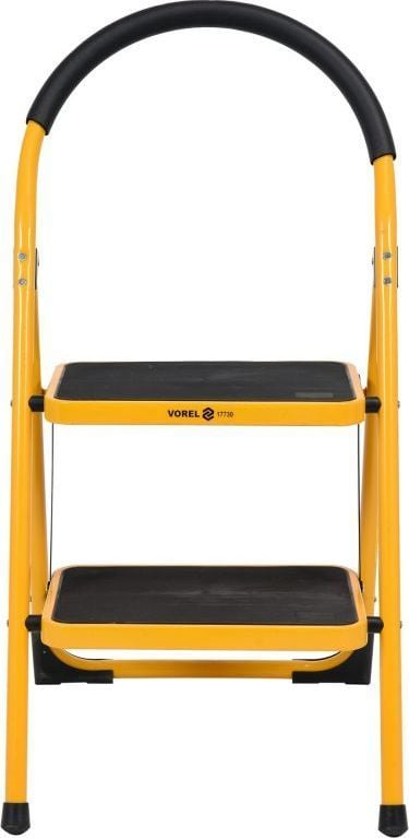 Shkallë palosëse Vorel 2-Step, 90 cm, çelik, e verdhë
