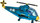Balonë folie helikopter Amscan Shape Helicopter Blue, 57 x 96 cm, blu