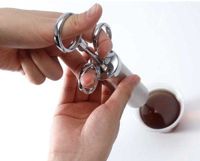 Шприц за маринирање месо Klausberg KB-7842, 60 ml, нерѓосувачки челик