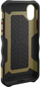 Mbrojtëse telefoni Strap Studio Recon për iPhone X XS, mbrojtje e fortë, gold e zezë