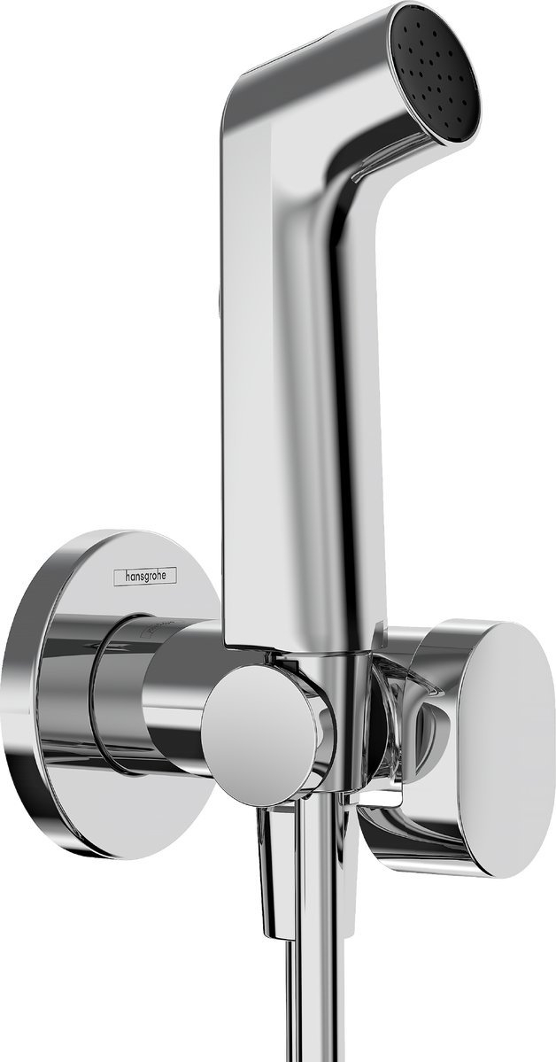 Bateri bideti Hansgrohe HG S, dush manual 1jet EcoSmart, gyp 1250mm, krom