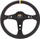 Timon sportiv MTuning Steering Wheel Pro 350mm, offset 80mm, karbon, i verdhë