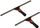 Shirit për pastru xhama Vileda Evo Squeegee 4n1, 45cm, profesional, i zi