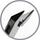 Kthetra profesionale për thonj Activeshop Podoland 03, çelik inox, 1.6 cm, metalike