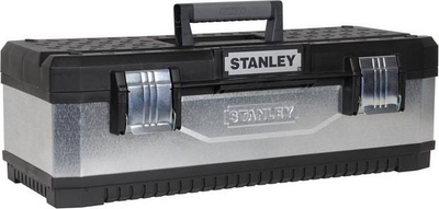 Kuti veglash Stanley S1-95-620, 66.2 x 29.3 x 22.2 cm, plastike dhe metal, e zezë